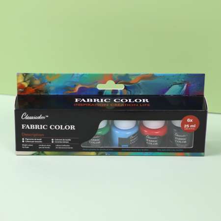 Краски витражные Classicolor 6 цв.
