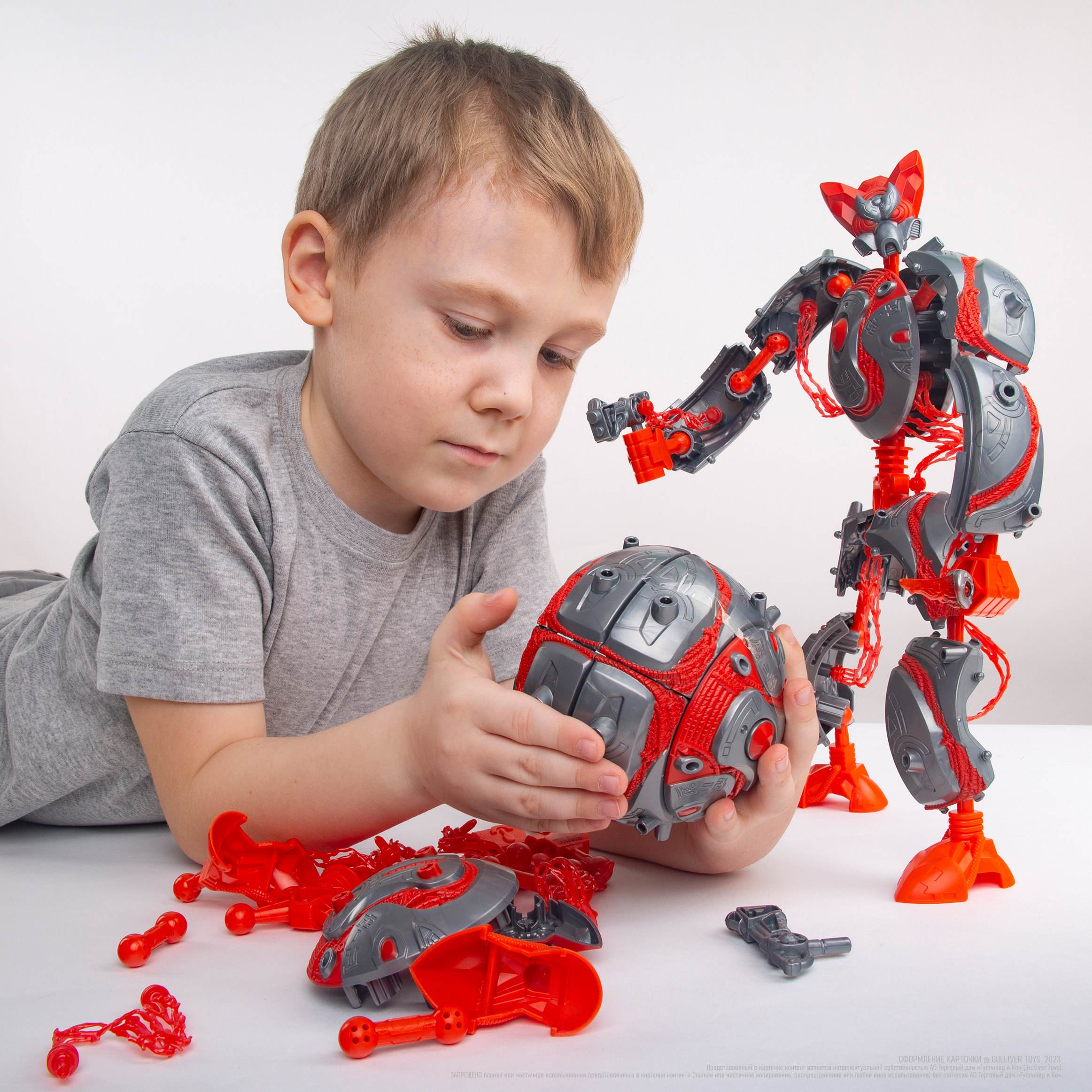 Фигурка GIGA BOTS Робот Энергия-ГрипБот - фото 8