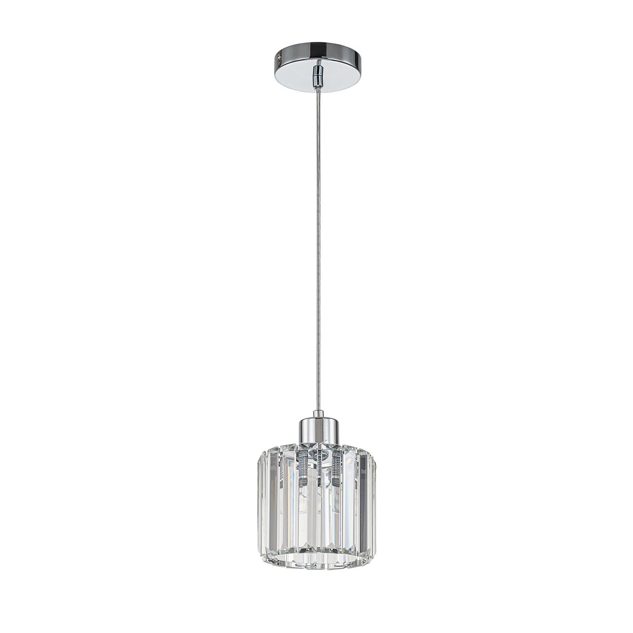 Подвесной светильник ESCADA Escada 10192/1S E27*60W Chrome - фото 4