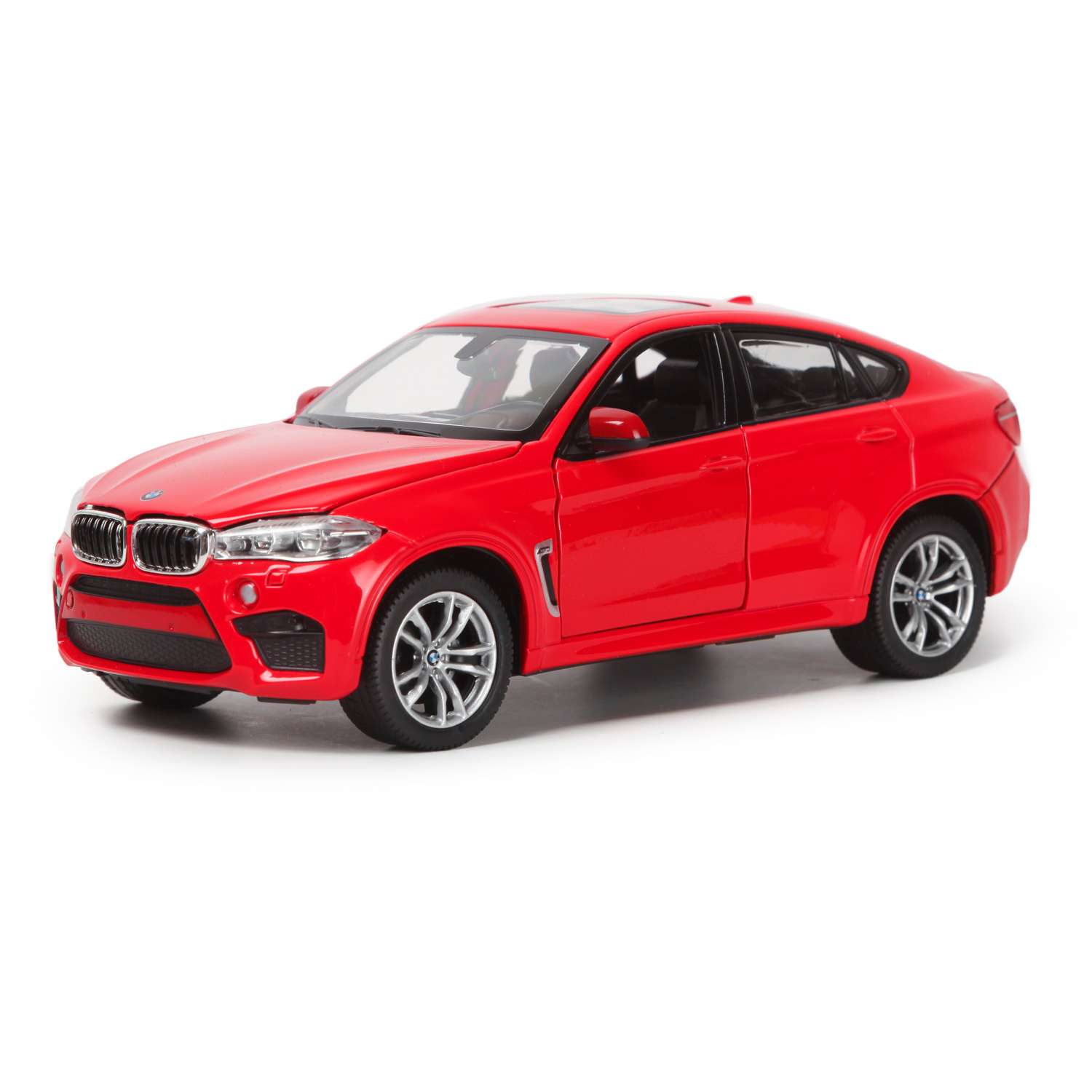 Автомобиль Rastar BMW 1:24 красный 56600 - фото 1