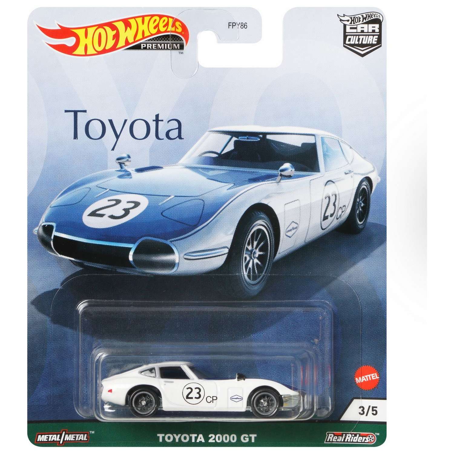 Автомобиль Hot Wheels Toyota Легенда кольцевых гонок 1:64 FPY86 - фото 2