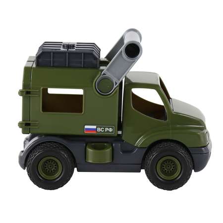 Автомобиль Полесье КонсТрак военный