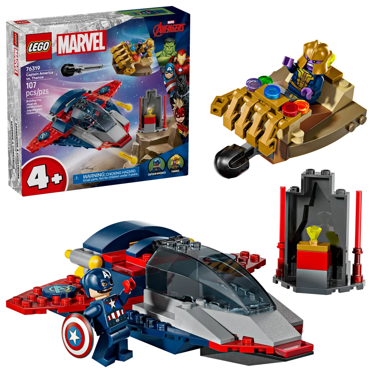 Конструктор LEGO Marvel Super Heroes 76319 107 дет. - фото 1