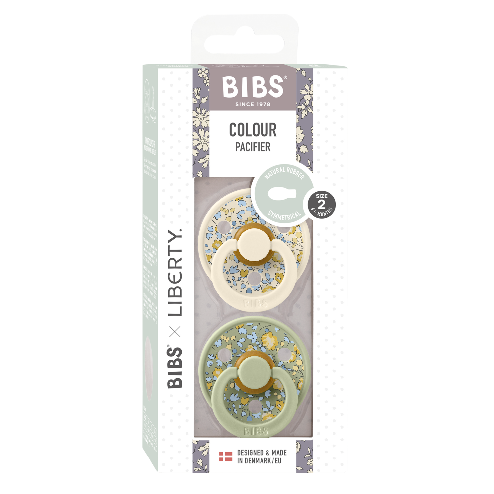 Пустышка BIBS от 6 мес. 2 шт. - фото 2