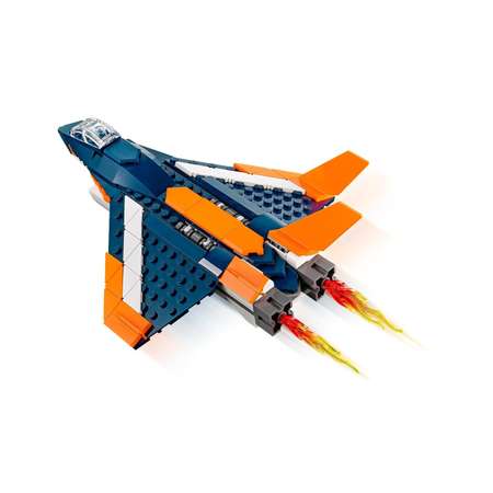 Конструктор LEGO Creator Сверхзвуковой самолёт блочный