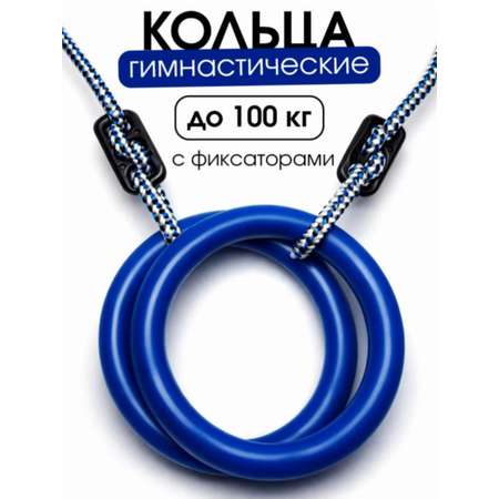 Кольца гимнастические Треилбокс Синие