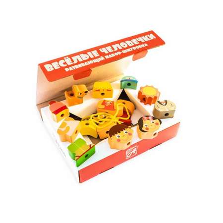 Игрушка Анданте шнуровка Веселые человечки