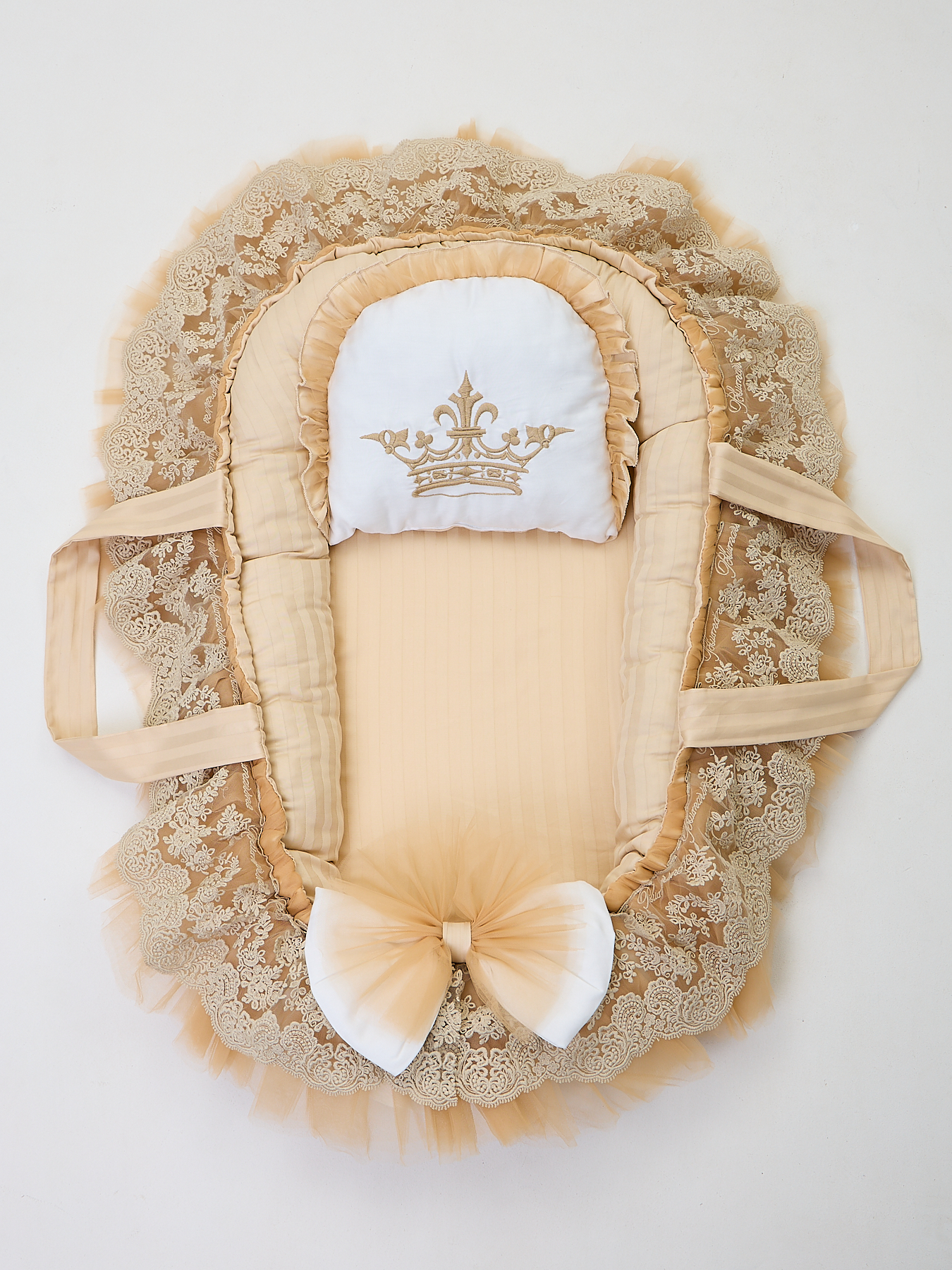 Конверт пеленальный (кокон) ТОСЯ БОСЯ бежевый - фото 1