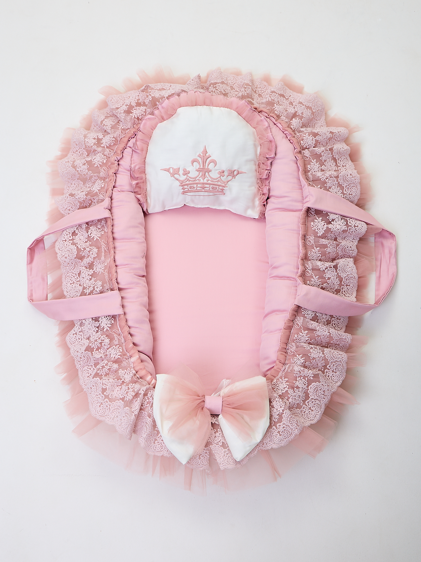 Конверт пеленальный (кокон) ТОСЯ БОСЯ розовый - фото 1