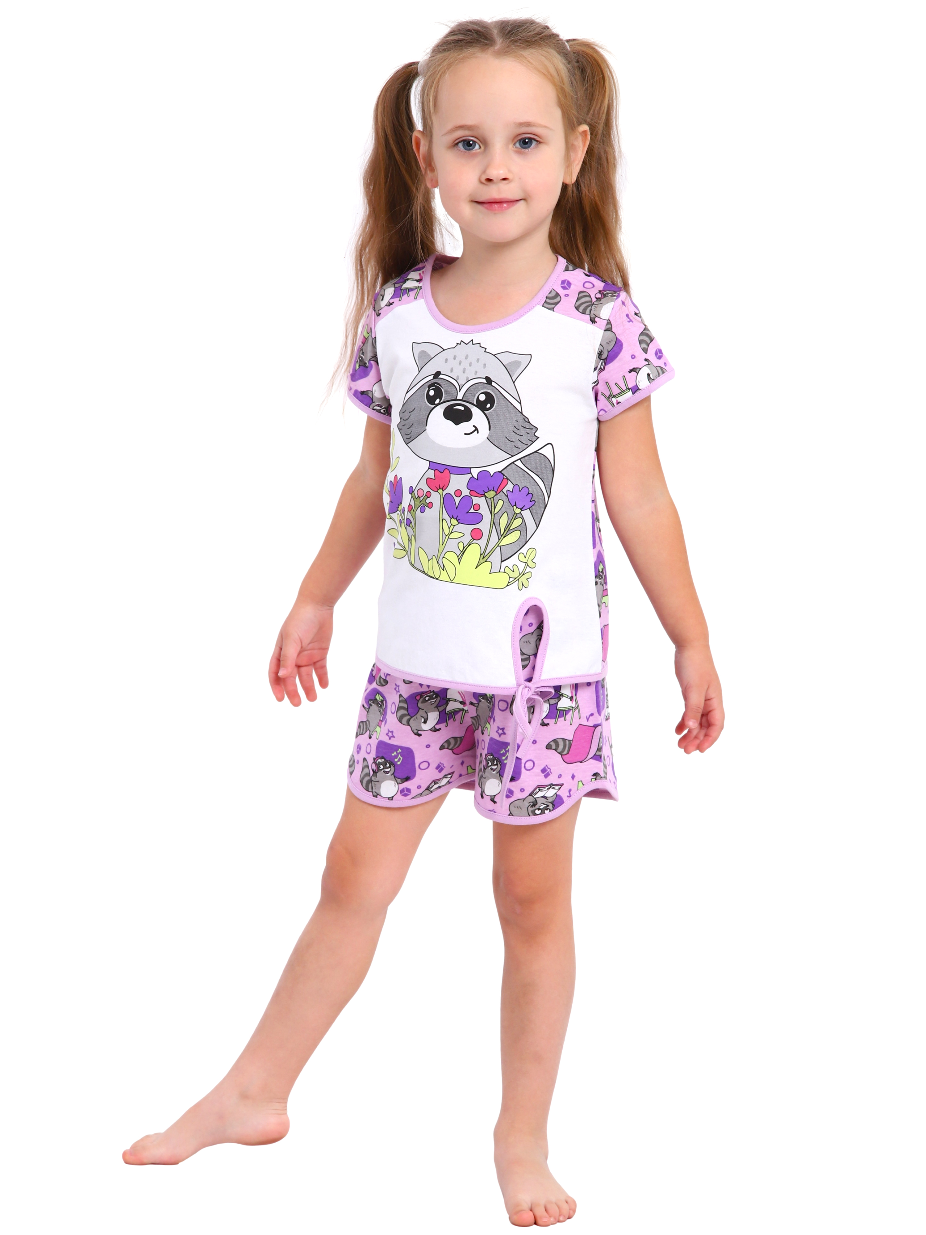 Пижама ДО-Детская Одежда 0022Р/сиреневый - фото 3