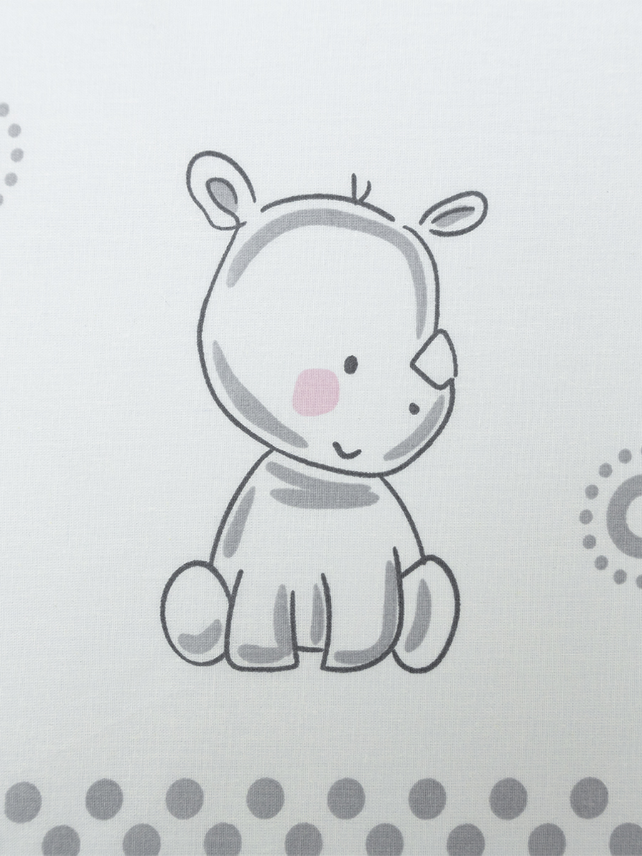 Комплект постельного белья Маленькая соня Жирафик детский 3 предм. - фото 3