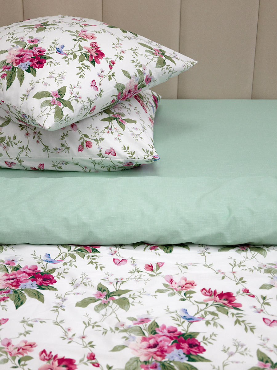 Комплект постельного белья для SNOFF Эдда сатин полутораспальный 4 предм. - фото 2