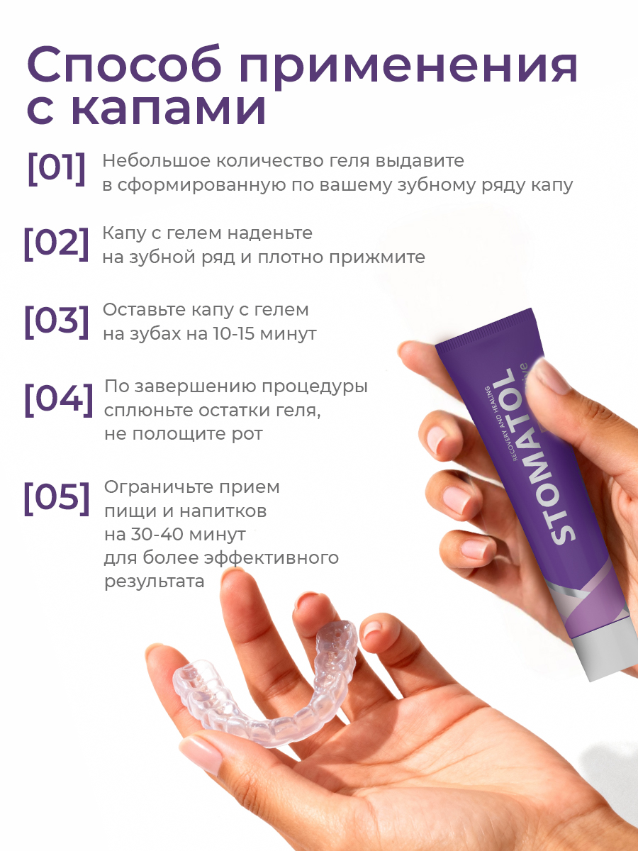 Зубной гель STOMATOL - фото 8