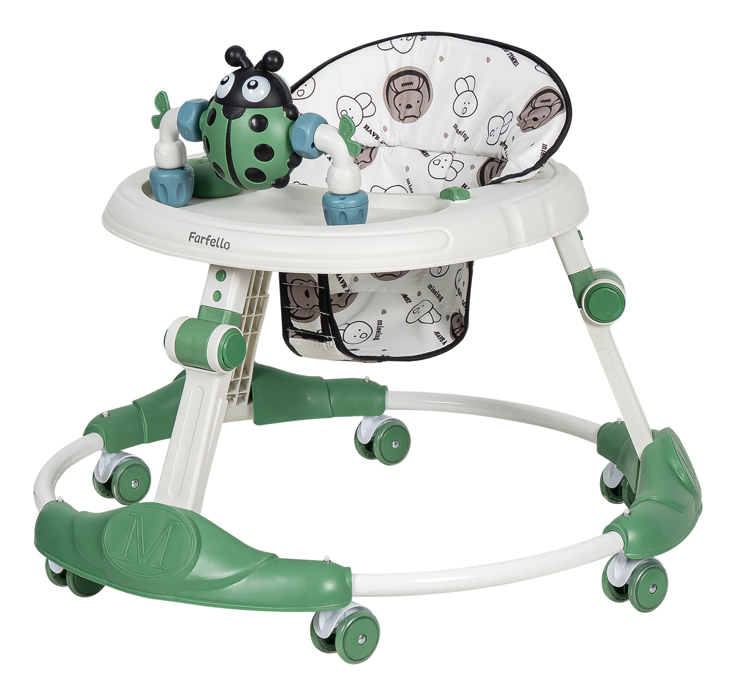 Ходунки Farfello A3 зеленый - фото 5