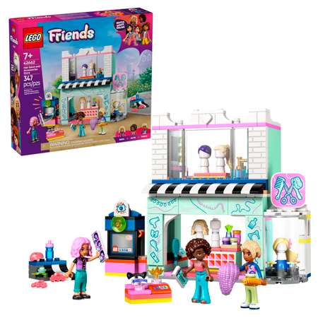 Конструктор LEGO Friends Парикмахерская и магазин блочный