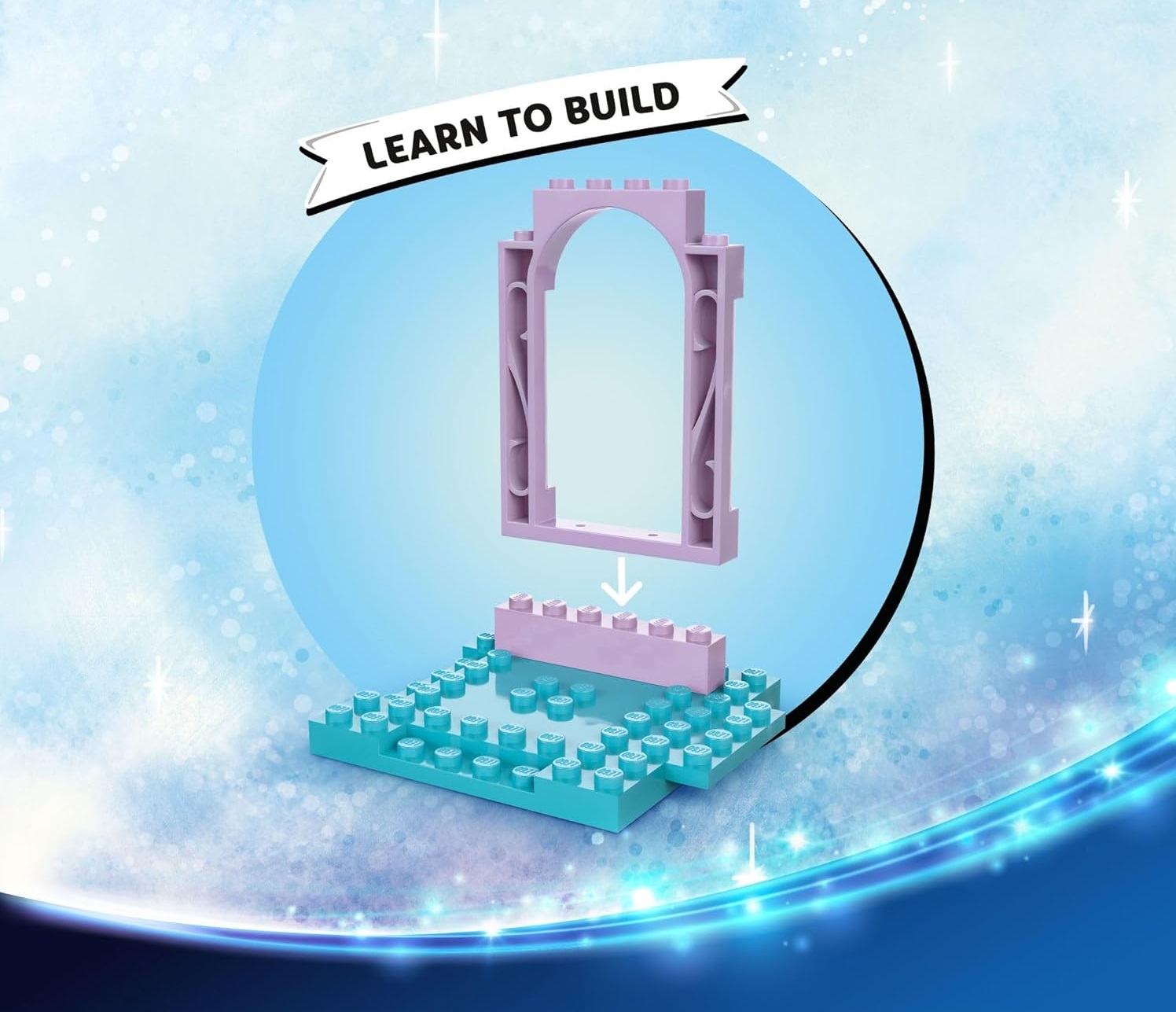 Конструктор LEGO Disney Princess Кристальная пещера Ариэль 141 дет. - фото 3