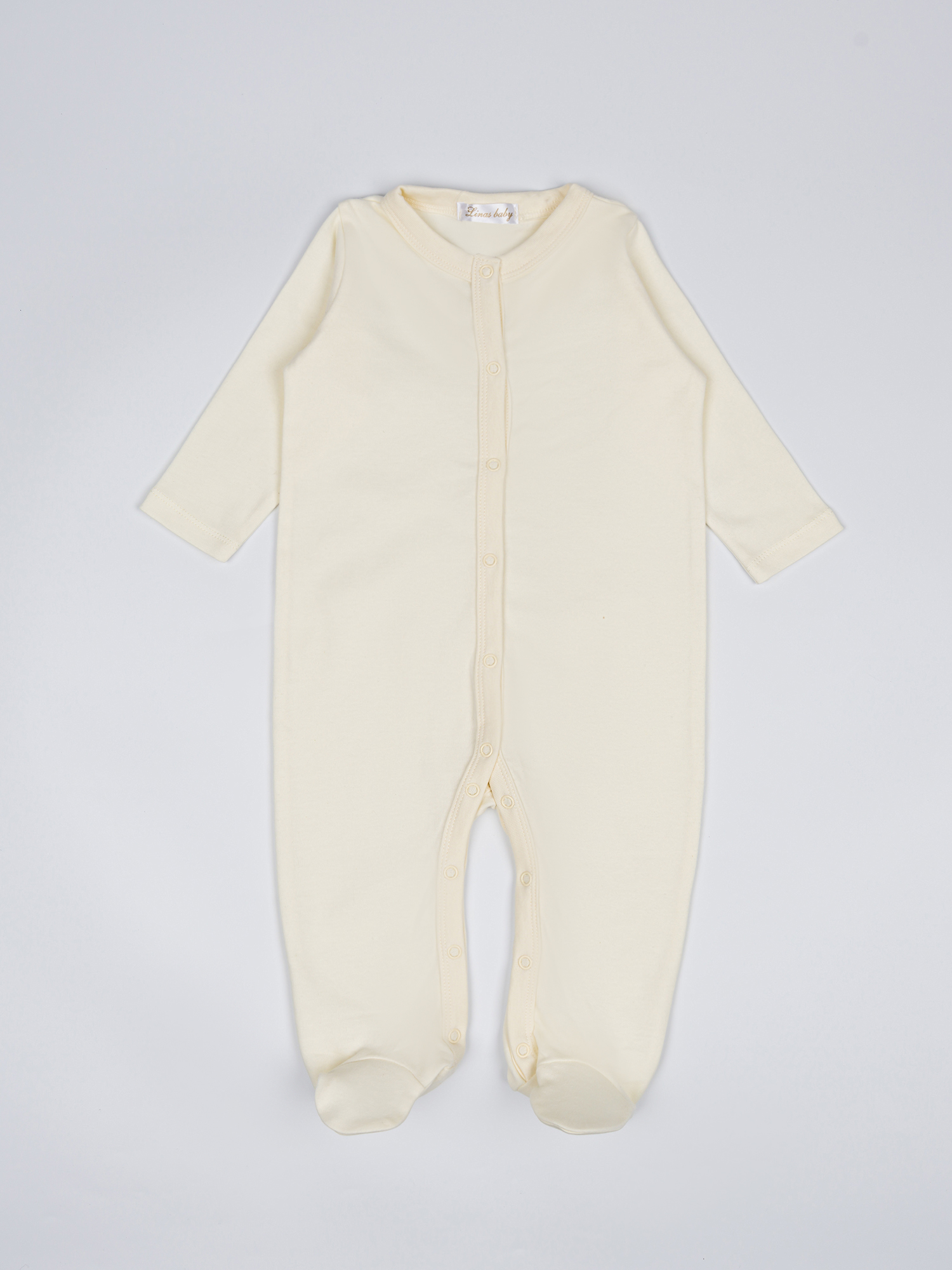 Комбинезон Linas baby 1832-1 Молочный - фото 3