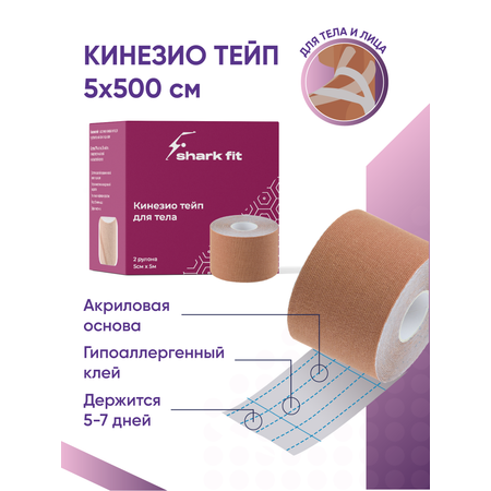 Тейпы Shark Fit