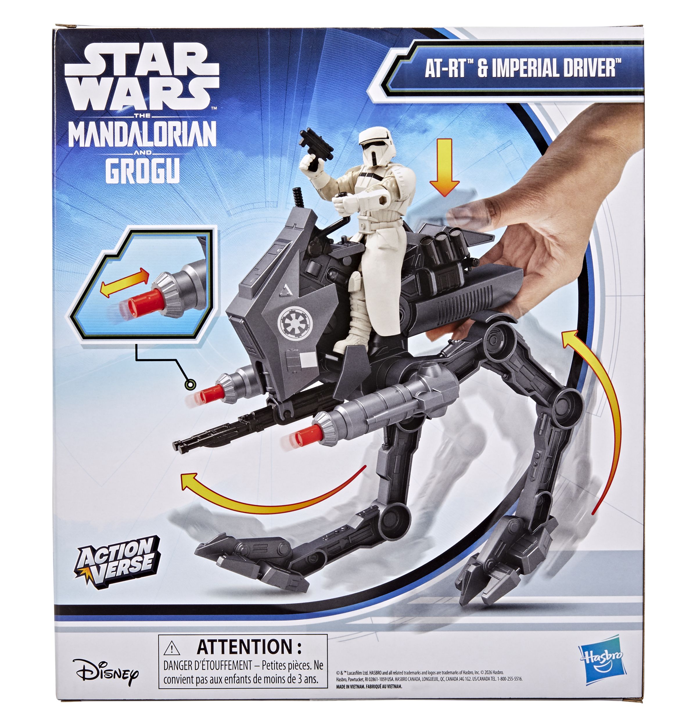 Набор игровой Hasbro Star Wars Actionverse At Rt Venicle - фото 4