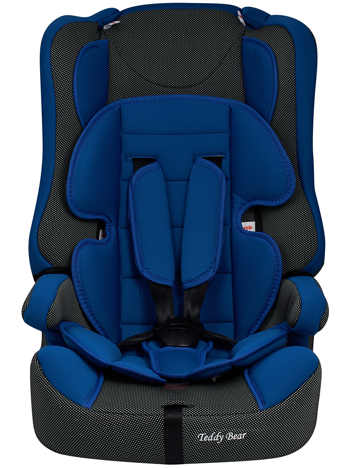 Автокресло Teddy Bear 513R/10 deep blue-black dot 1/2/3 (9-36 кг) синий - фото 1