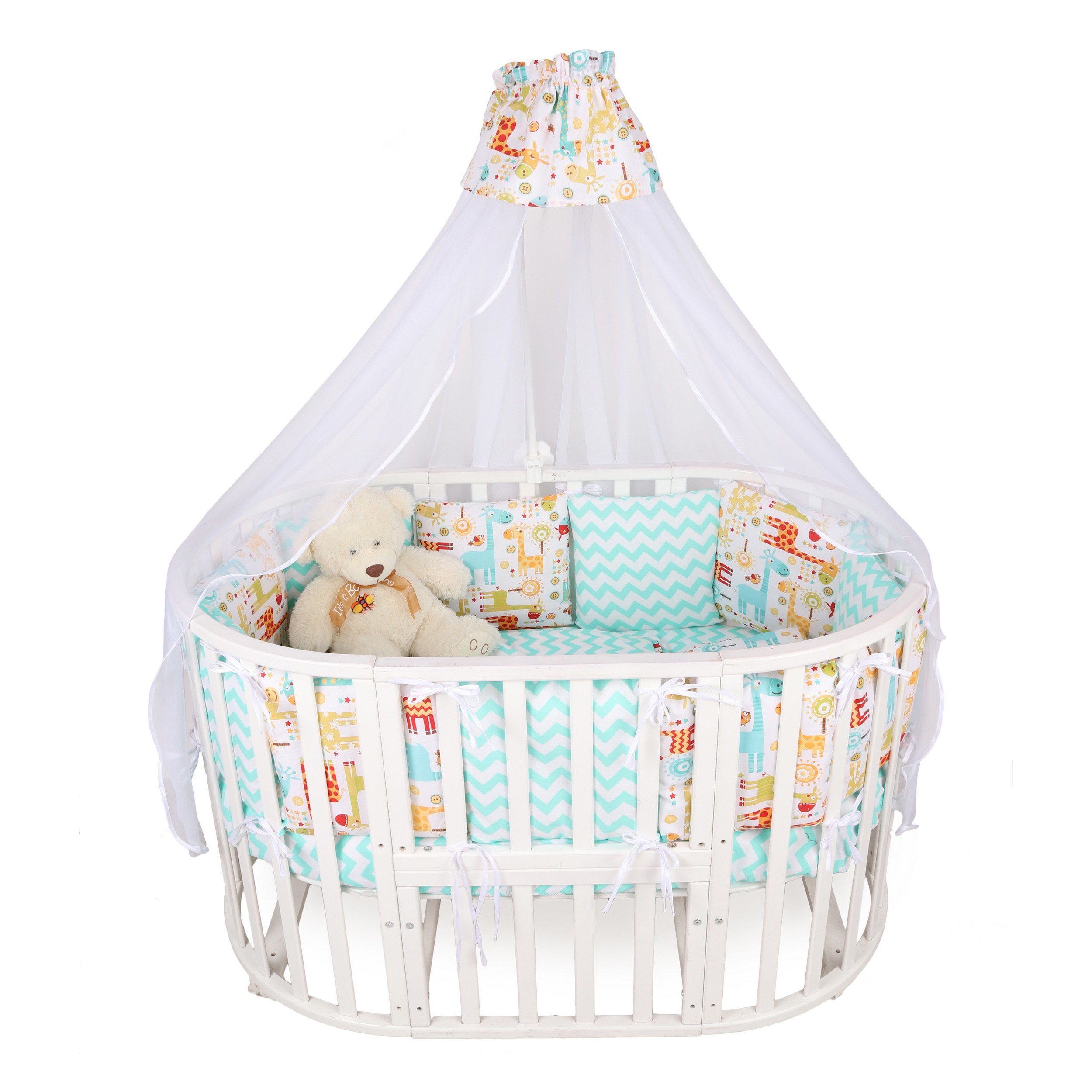 Комплект постельного белья Amarobaby Африка 8 предм. - фото 8