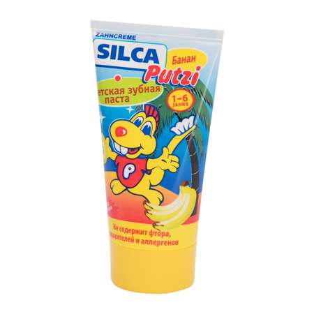 Зубная паста Silca без фтора банан