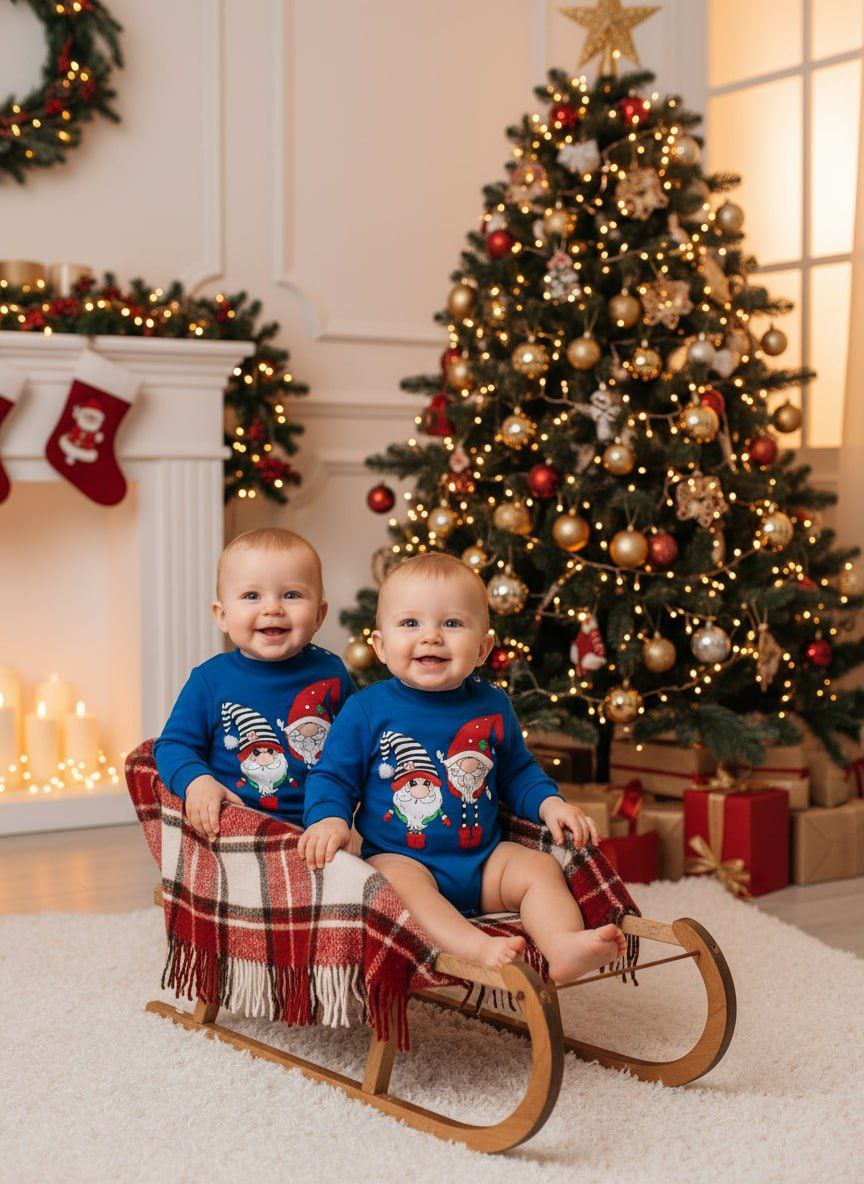 Боди Утенок ПК-1511 василек гномы - фото 4