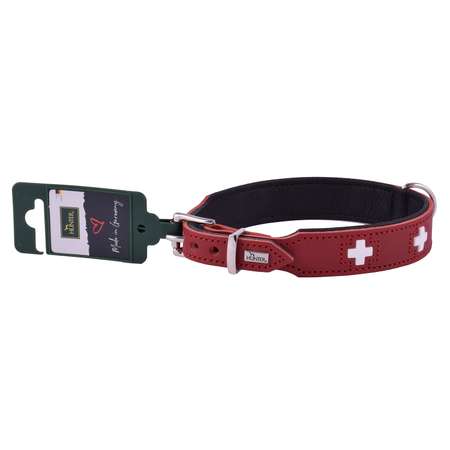 Ошейник для собак Hunter Swiss 65 Красный-Черный