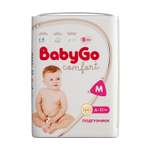 Подгузники BabyGo Comfort для новорожденных M (6-11 кг) 64 шт.