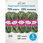 Пряжа Alize 100г 420м 5шт