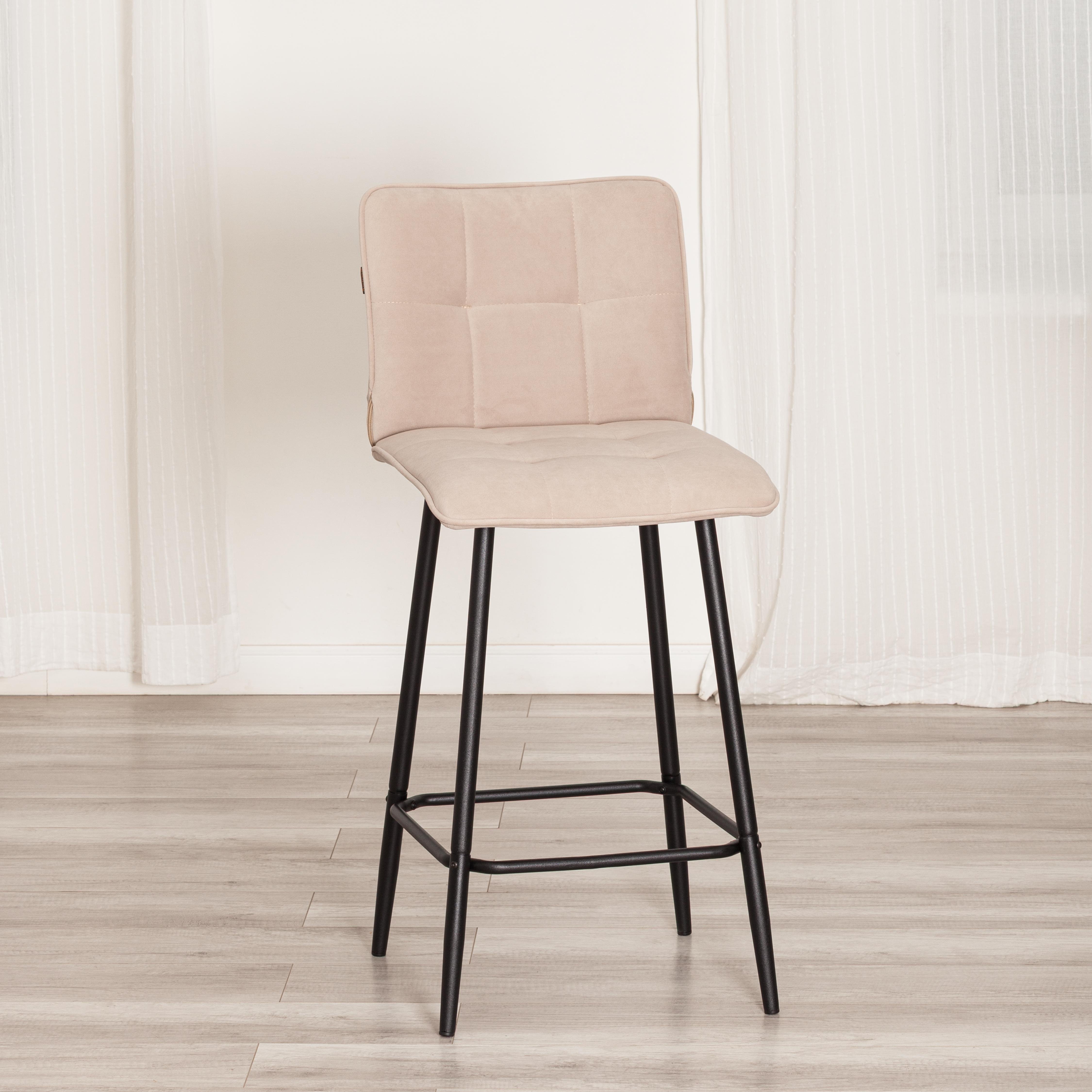 Стул TETCHAIR Bari/Бари велюр, бежевый - фото 1