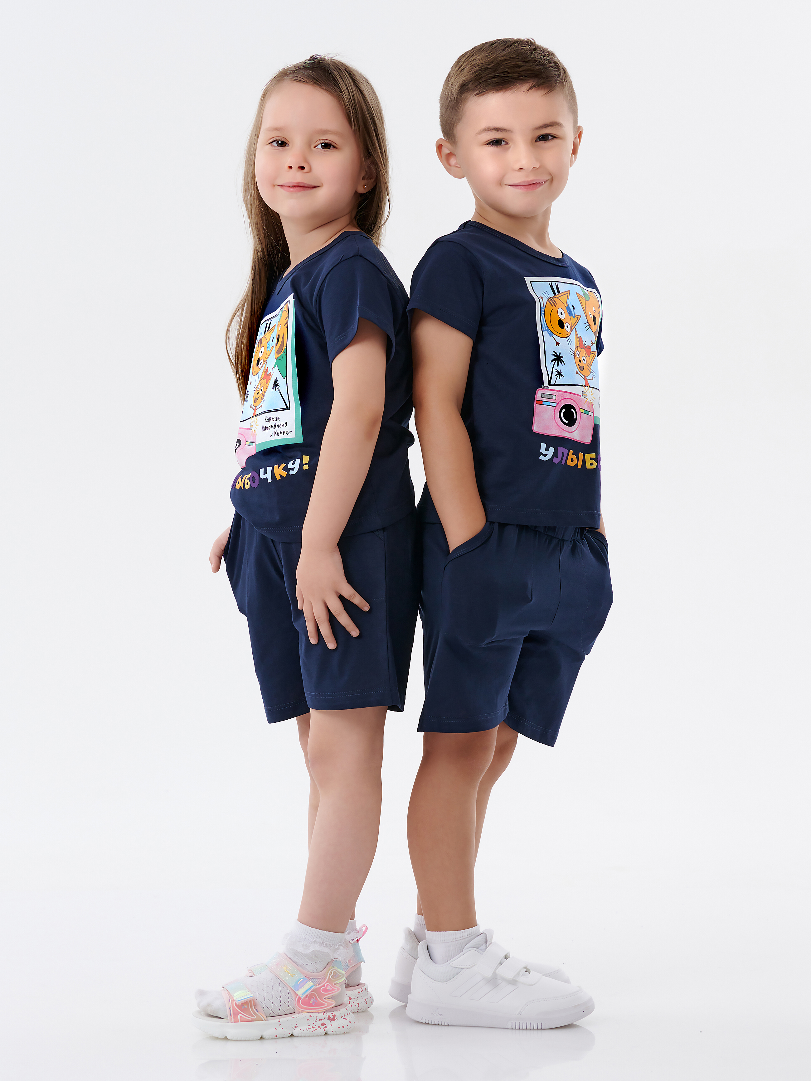 Пижама КрутышОк К-035 темно-синий - фото 5