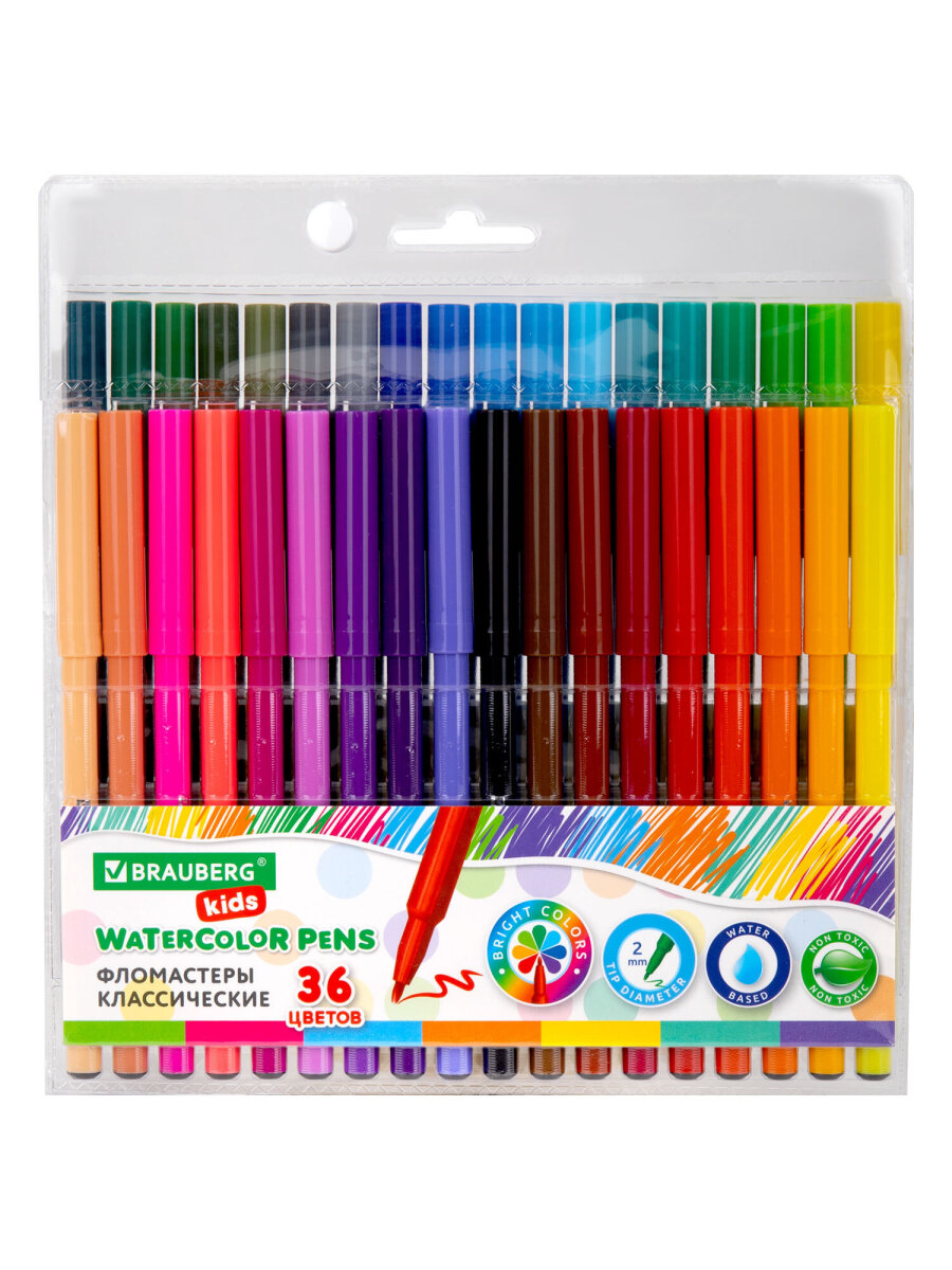 Фломастеры Brauberg - фото 3