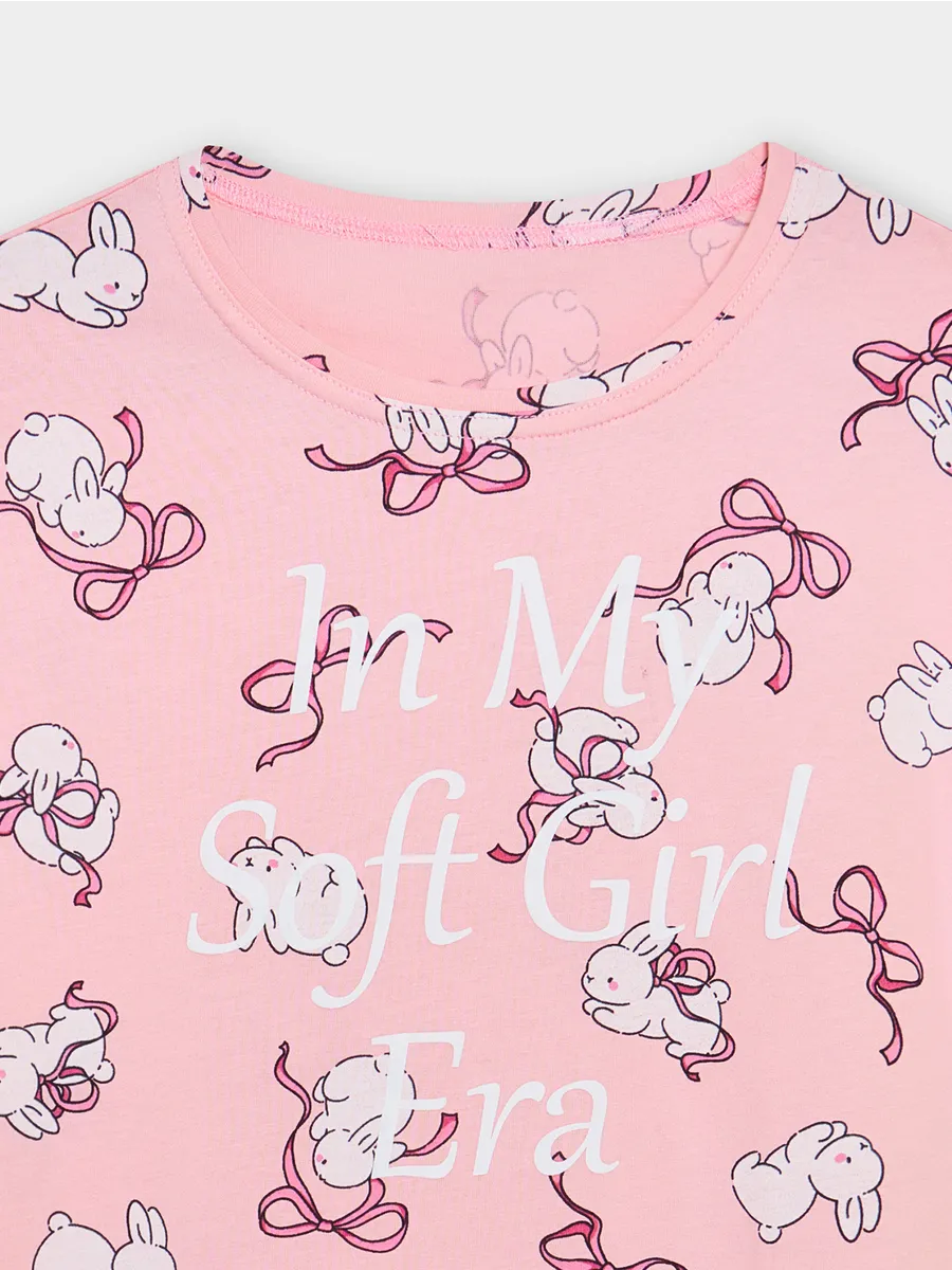 Сорочка ночная Mark Formelle (Марк Формэль) 577717/зайчики на розовом - фото 7