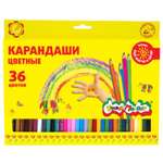 Карандаши цветные Каляка-Маляка 36 шт.