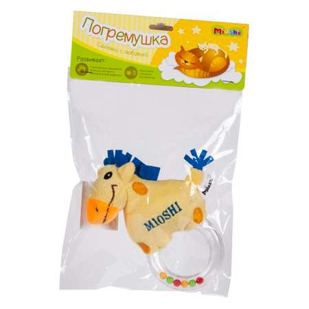 Игрушка Mioshi погремушка Забавный зверёк