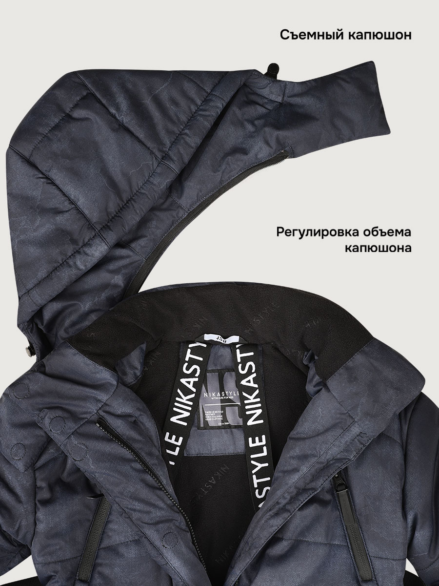 Пальто NIKASTYLE 6з7625 черный - фото 6