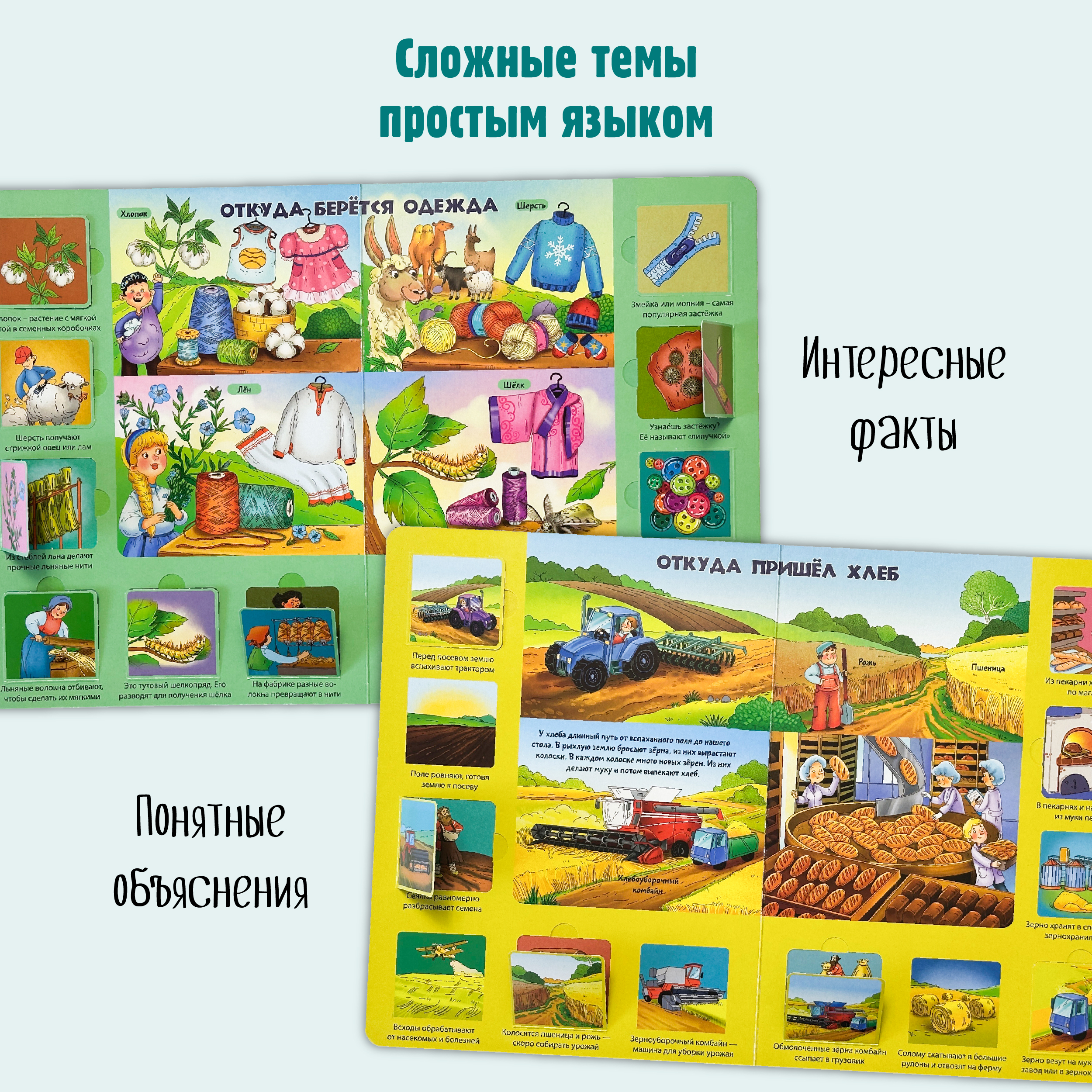 Энциклопедия с окошками БимБиМон Книга детская Виммельбух - фото 3