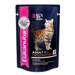 Корм влажный для кошек Eukanuba Cat 85г с лососем в соусе для взрослых пауч