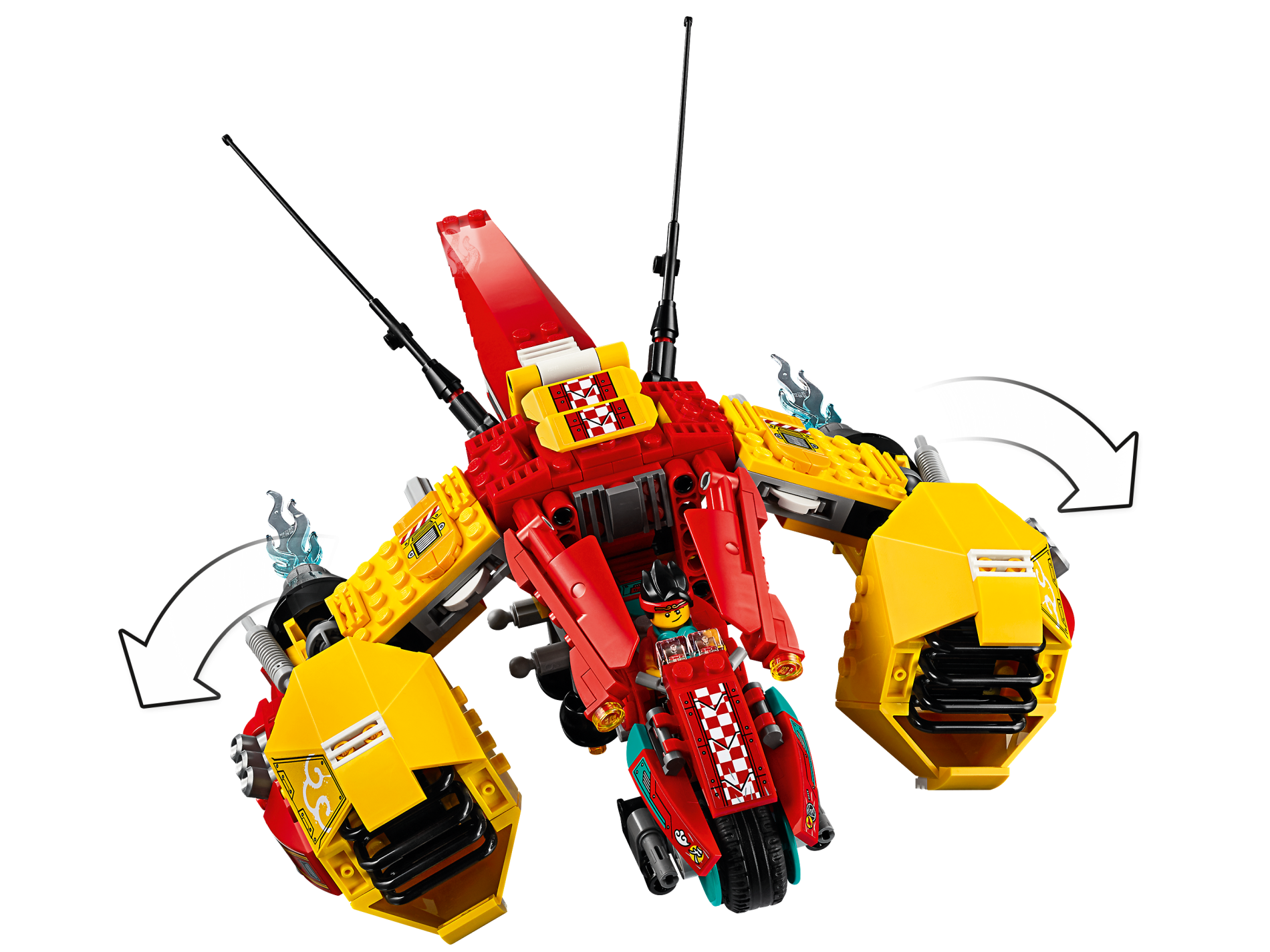 Конструктор LEGO Monkie kid 80008 529 дет. - фото 4