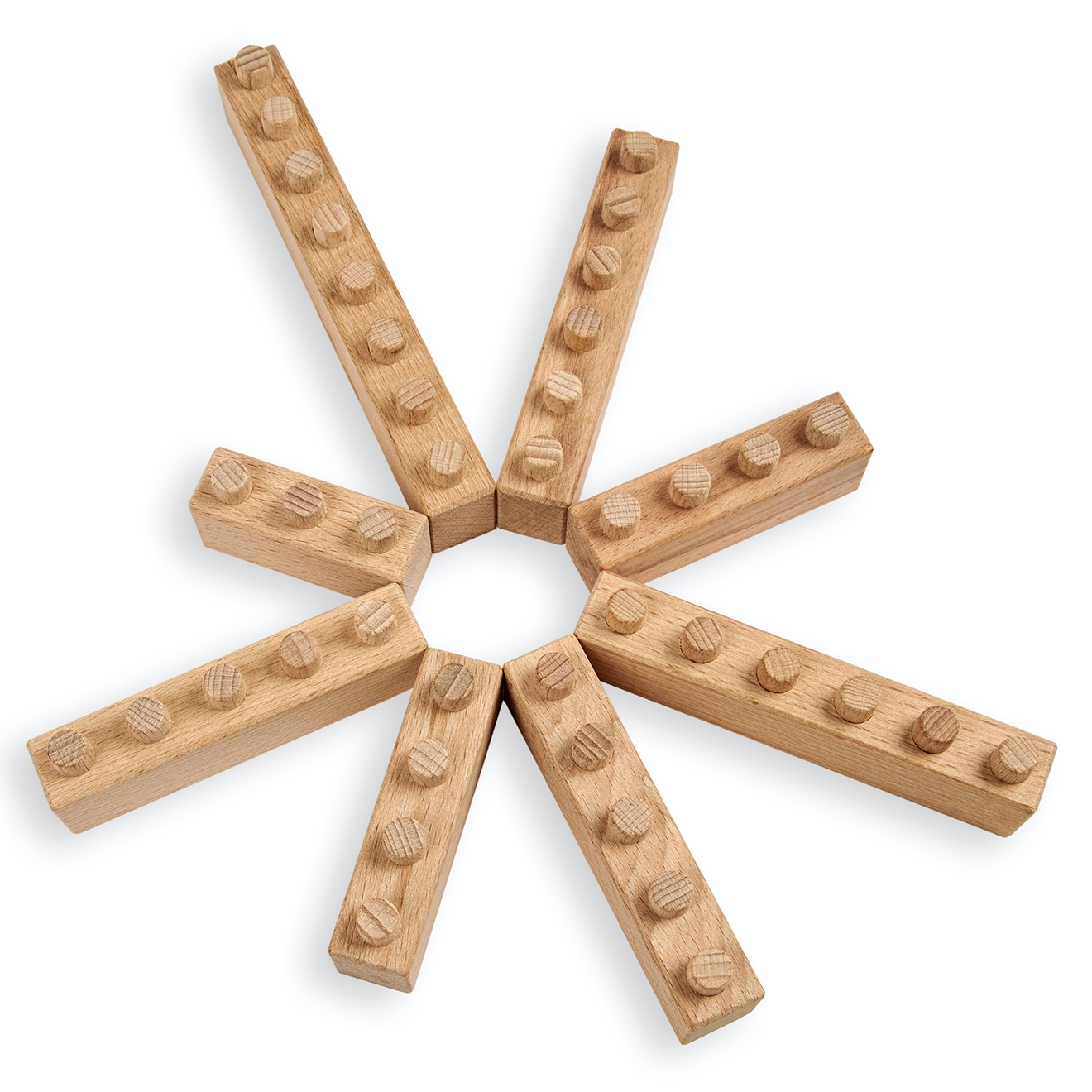 Конструктор WOOD BLOCKS Кубики деревянный - фото 8