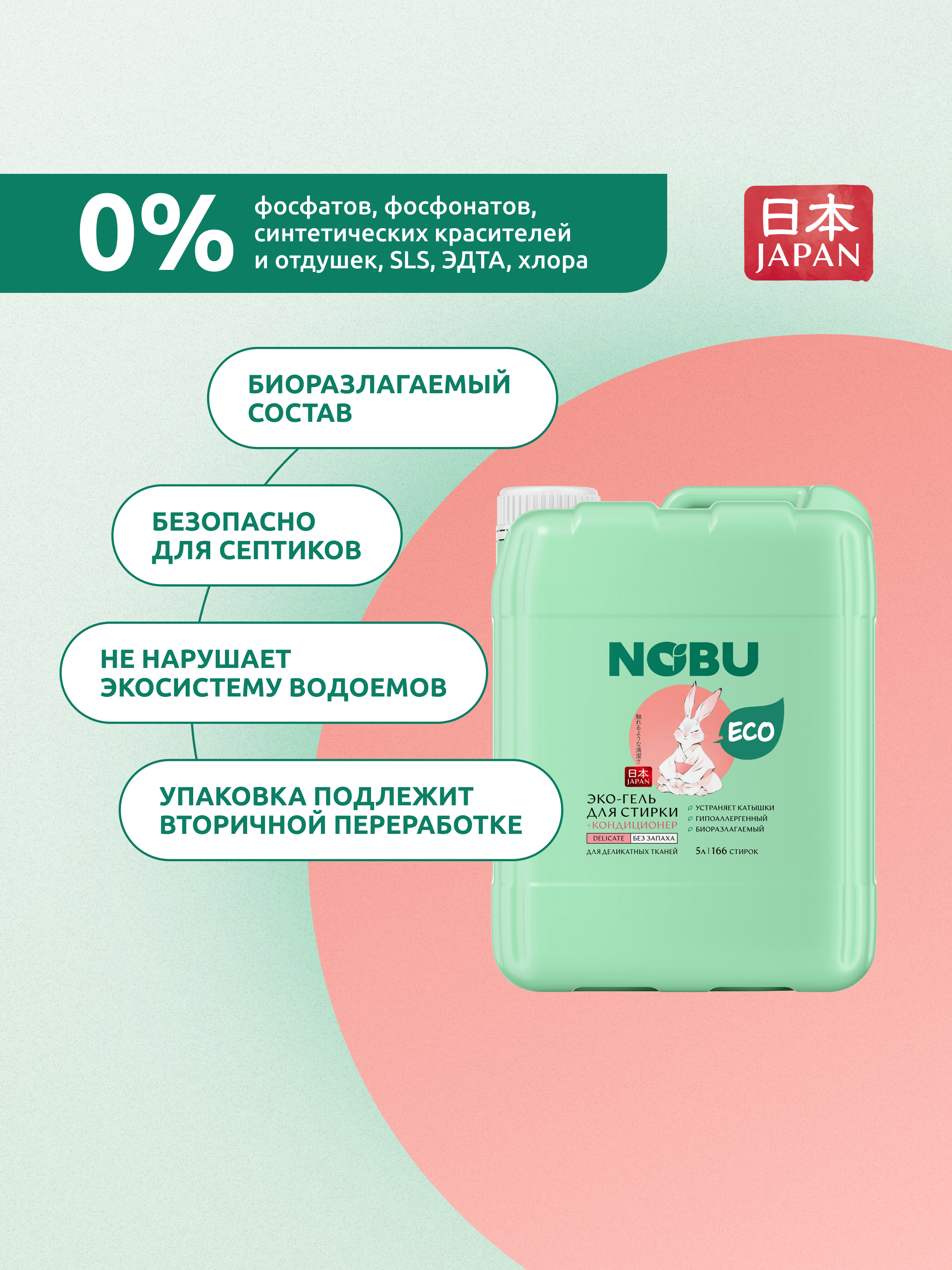 Средство для стирки Nobu Baby - фото 6