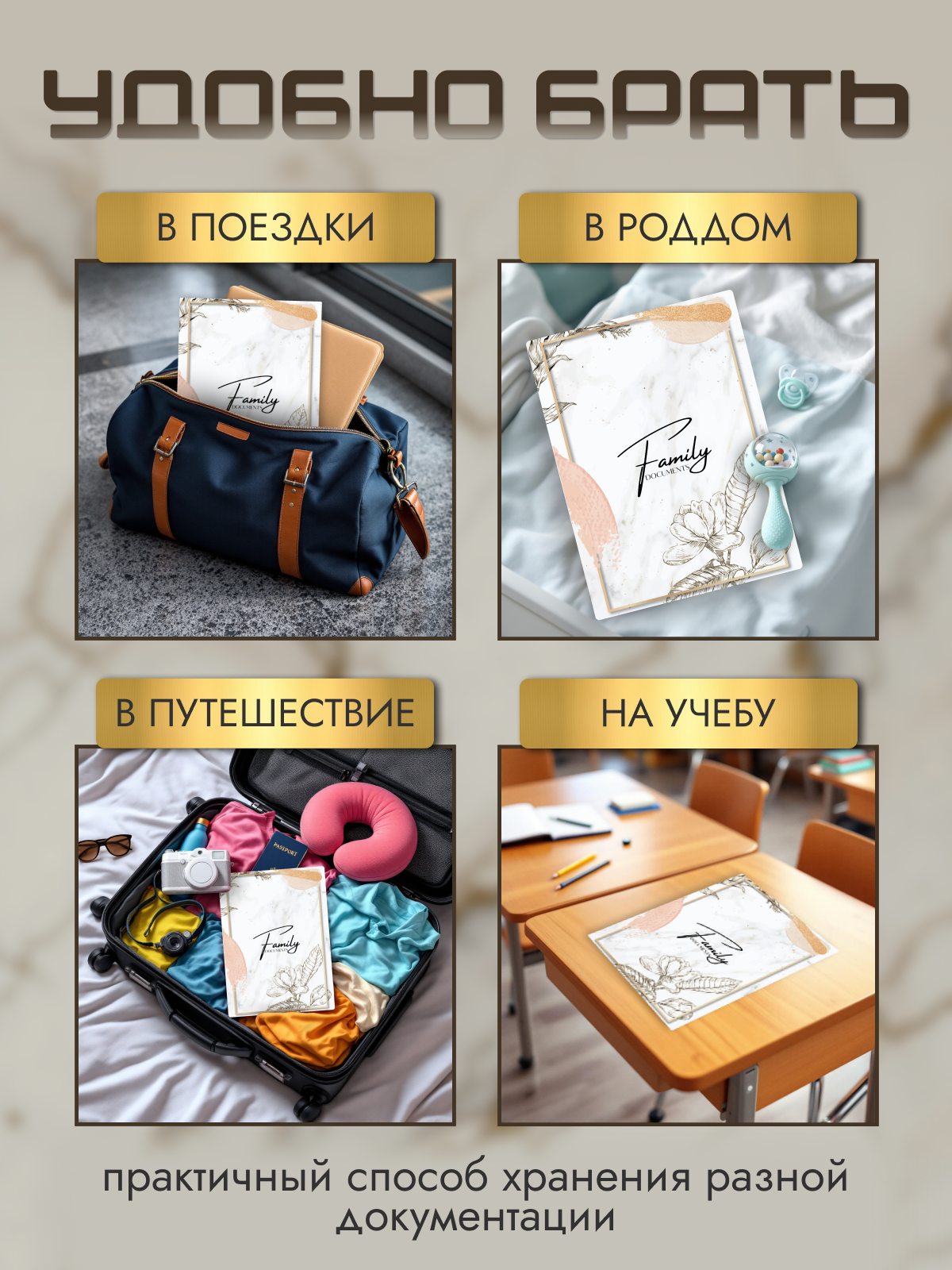 Папка-органайзер AXLER А4 - фото 8