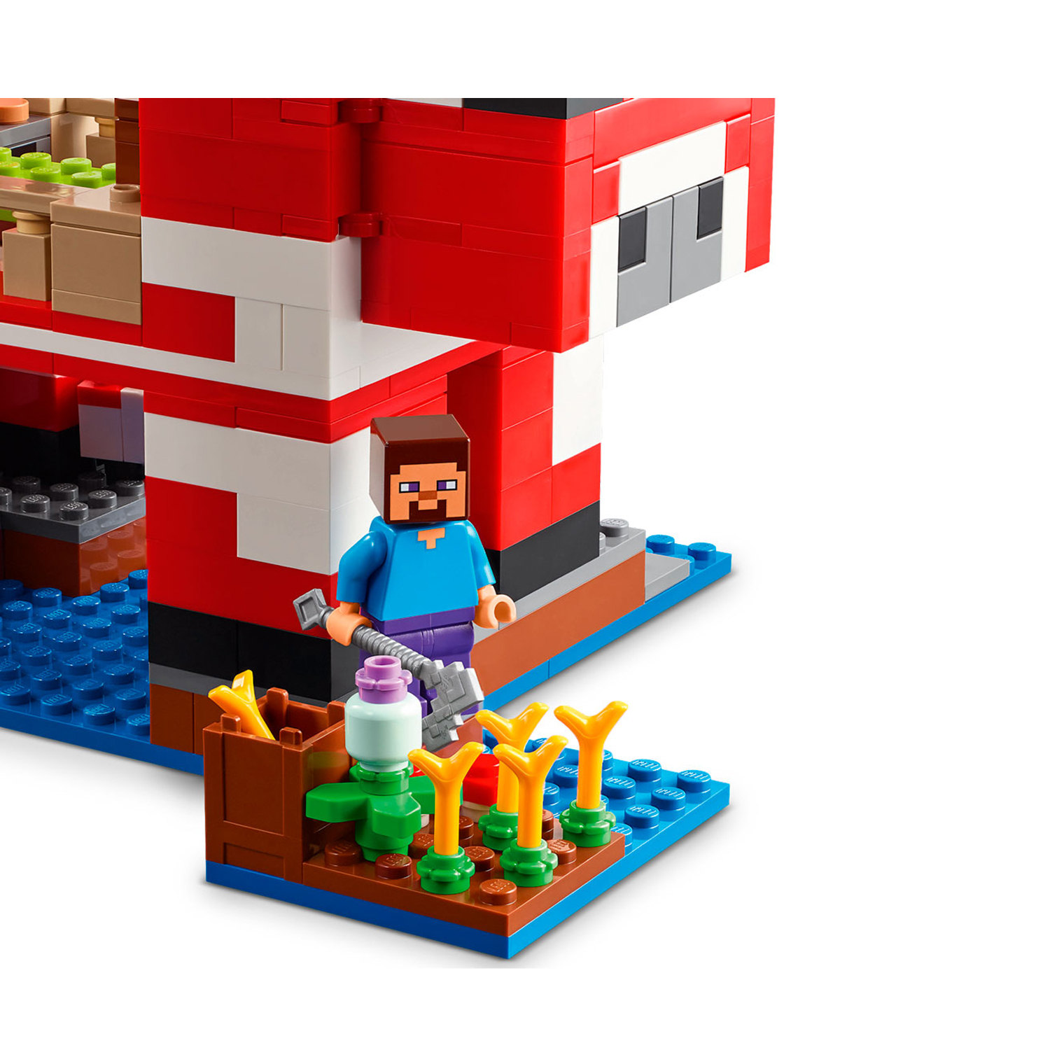 Конструктор LEGO Minecraft Грибной Дом 500 дет. - фото 3