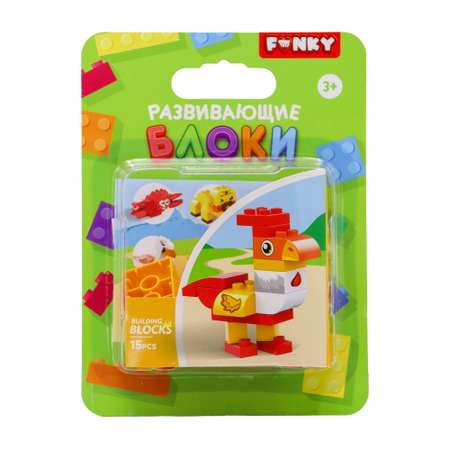 Конструктор Funky Toys Петух блочный