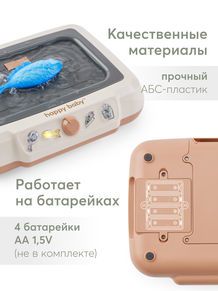 Игрушка Happy Baby Fry Time плита, гриль 19 предм. - фото 6