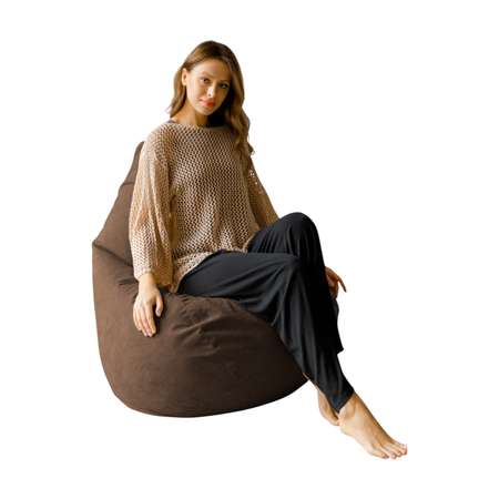 Кресло-мешок DreamBag коричневый