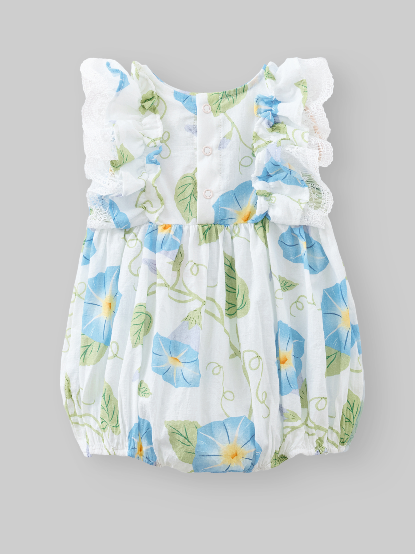 Боди Happy Baby 88264-0_milky-blue(flowers) - фото 3