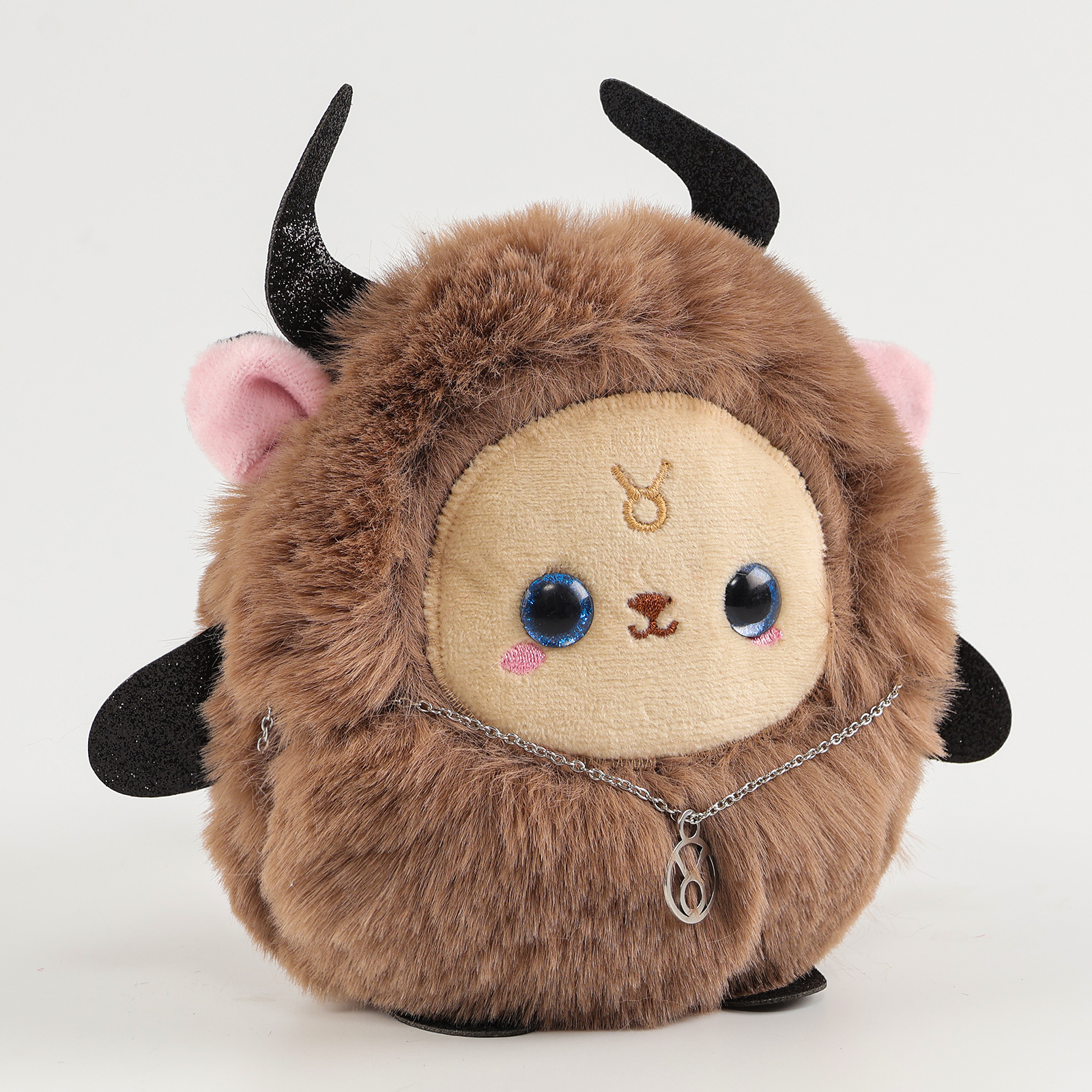 Игрушка мягкая POMPOSHKI бычок Зодиаки Телец - фото 3