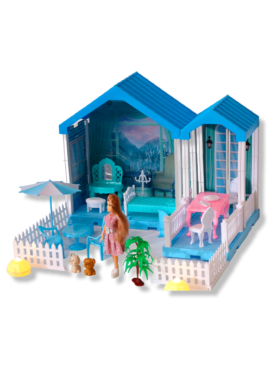 Домик для кукол SHARKTOYS с мебелью 11500011 - фото 3